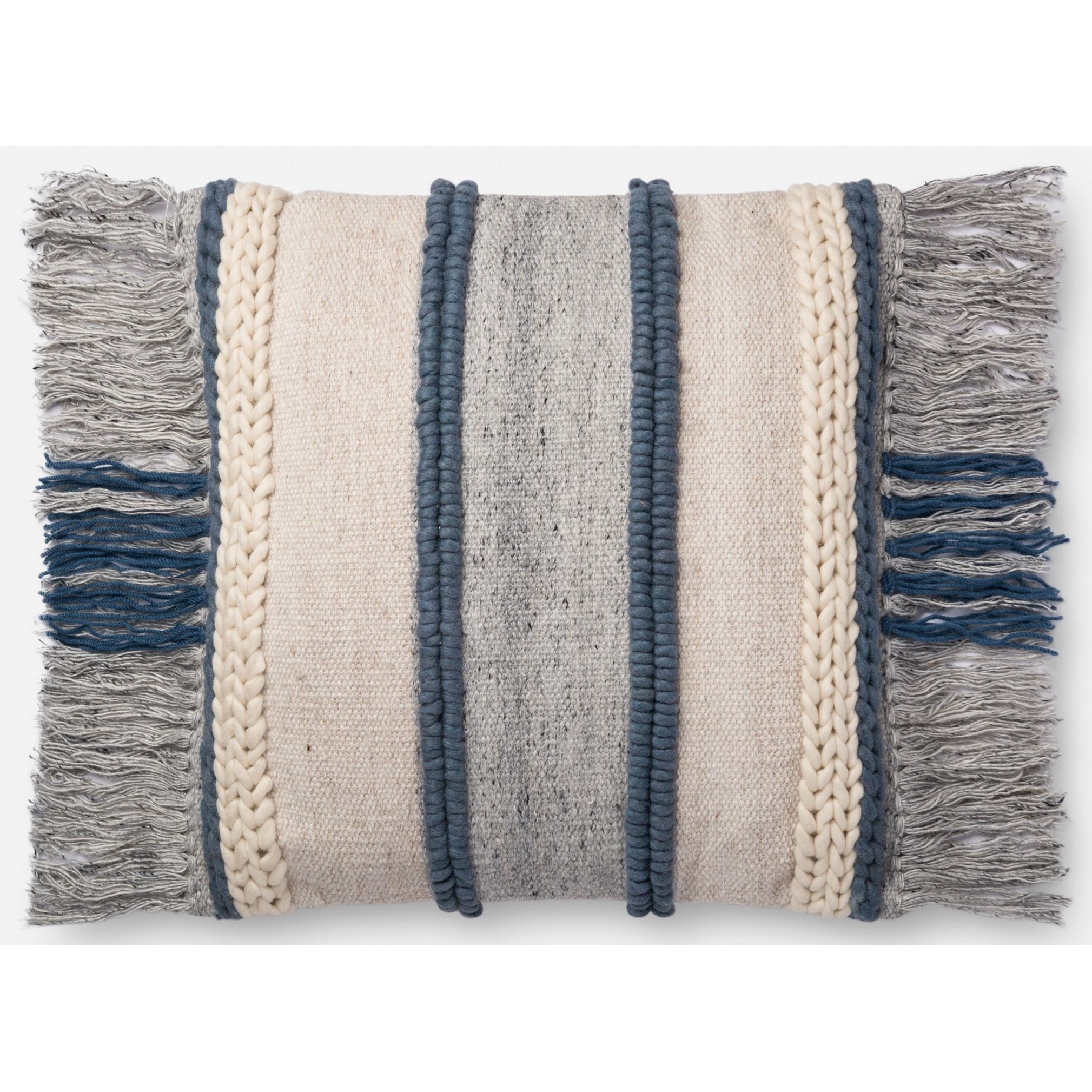 Magnolia Home by Joanna Gaines for Loloi Accent Pillows Blue / Multi 22